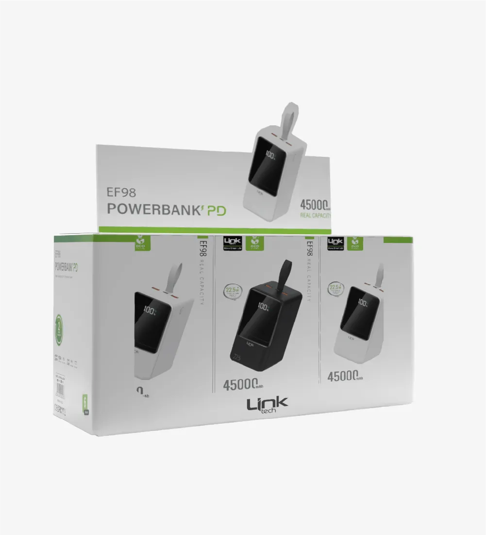 Linktech EF98 22.5W 45000mAh Powerbank - Galeri Görseli