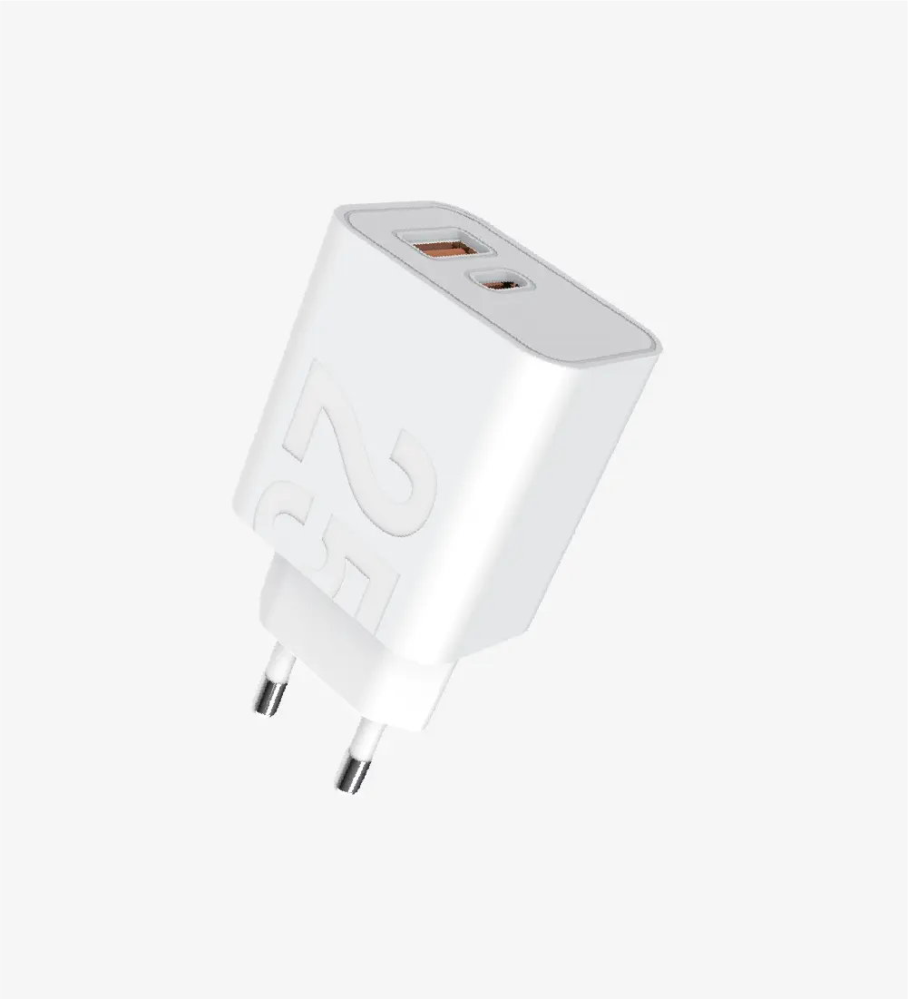 Linktech T460e PD 25W Çift Portlu Süper Hızlı Şarj Adaptörü