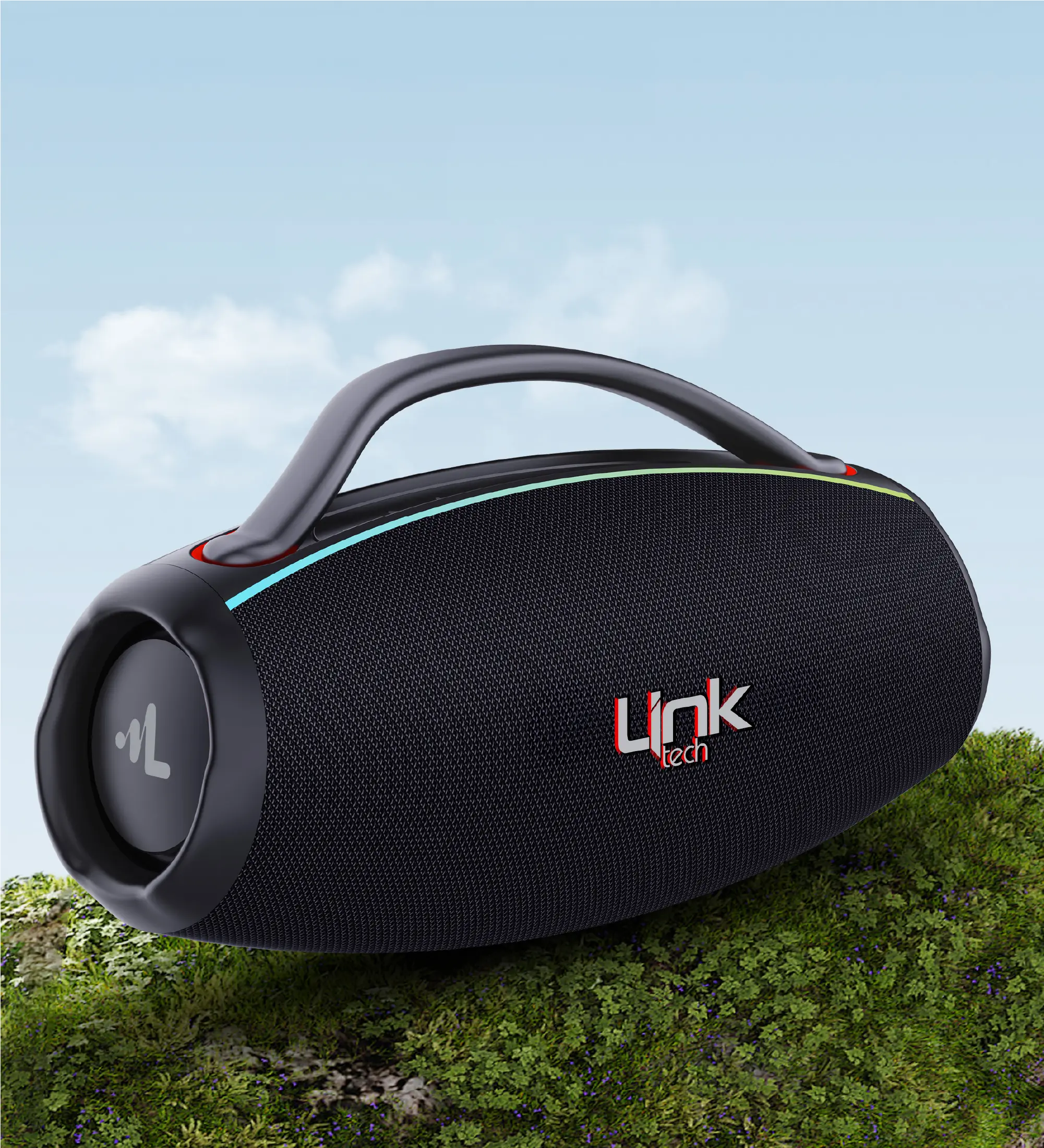 M419 Premium IPX6 Sertifikalı Su Geçirmez 160W RGB Bluetooth Hoparlör - Galeri Görseli