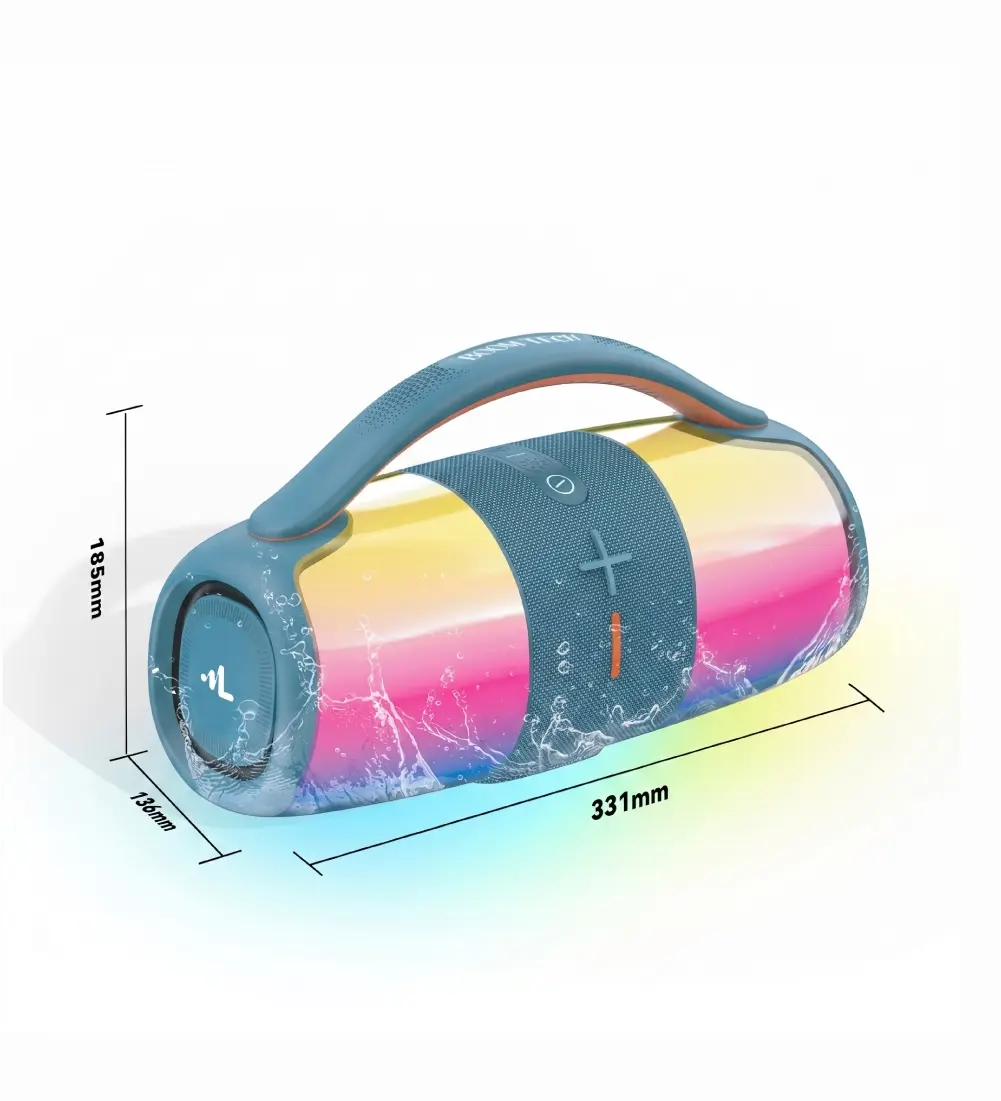 R128 Premium lighted Bluetooth Speaker - Galeri Görseli