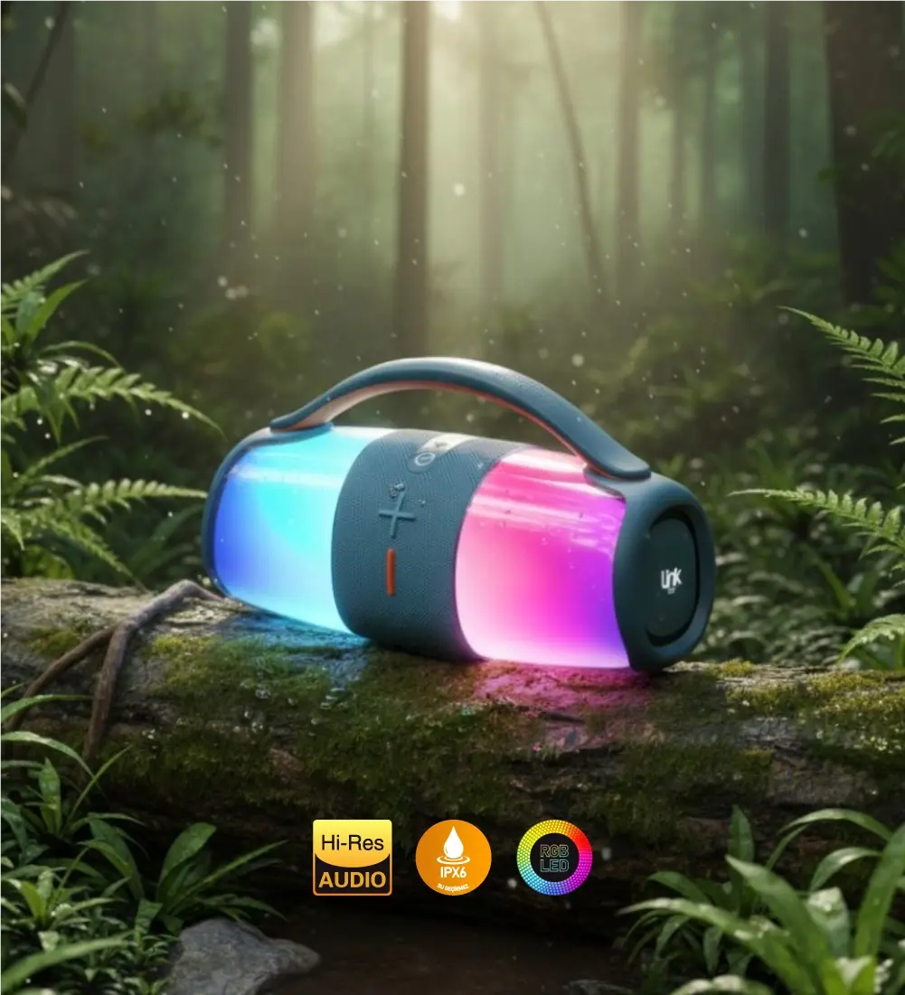 R128 Premium lighted Bluetooth Speaker - Galeri Görseli