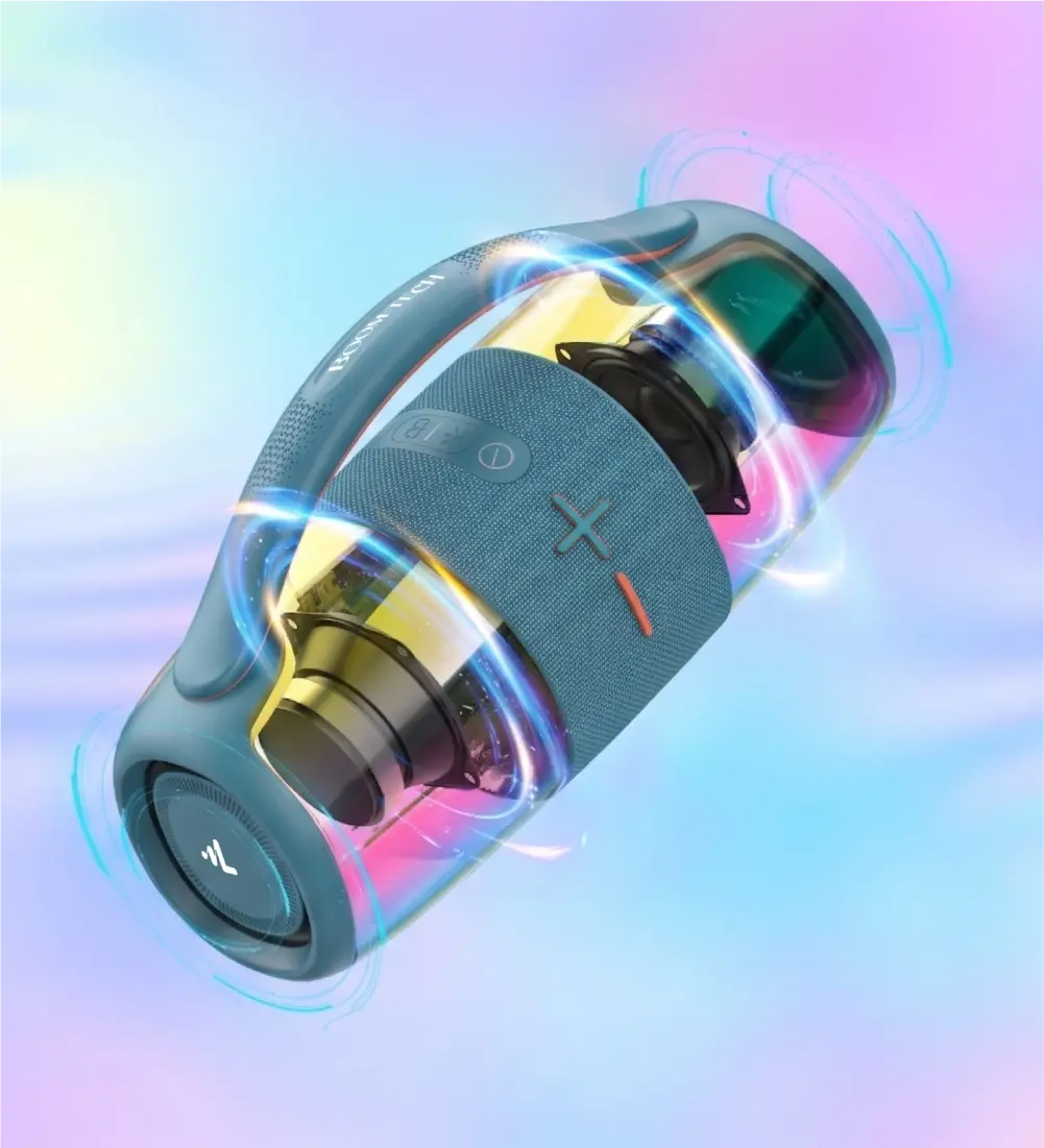R128 Premium lighted Bluetooth Speaker - Galeri Görseli